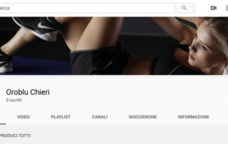 Il canale YouTube del Centro Ginnico Oroblu